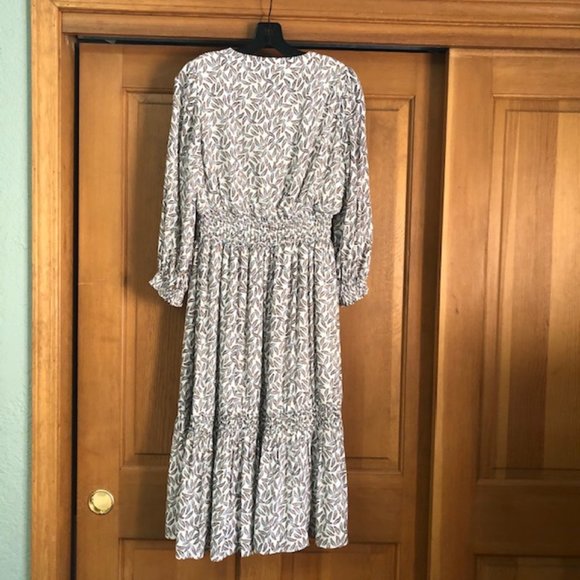 🌹 SOLD Smocked Boho A-line Peasant Dress 🌹 - Picture 3 of 8